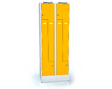 Cloakroom locker Z-shaped doors ALSIN 1920 x 700 x 500